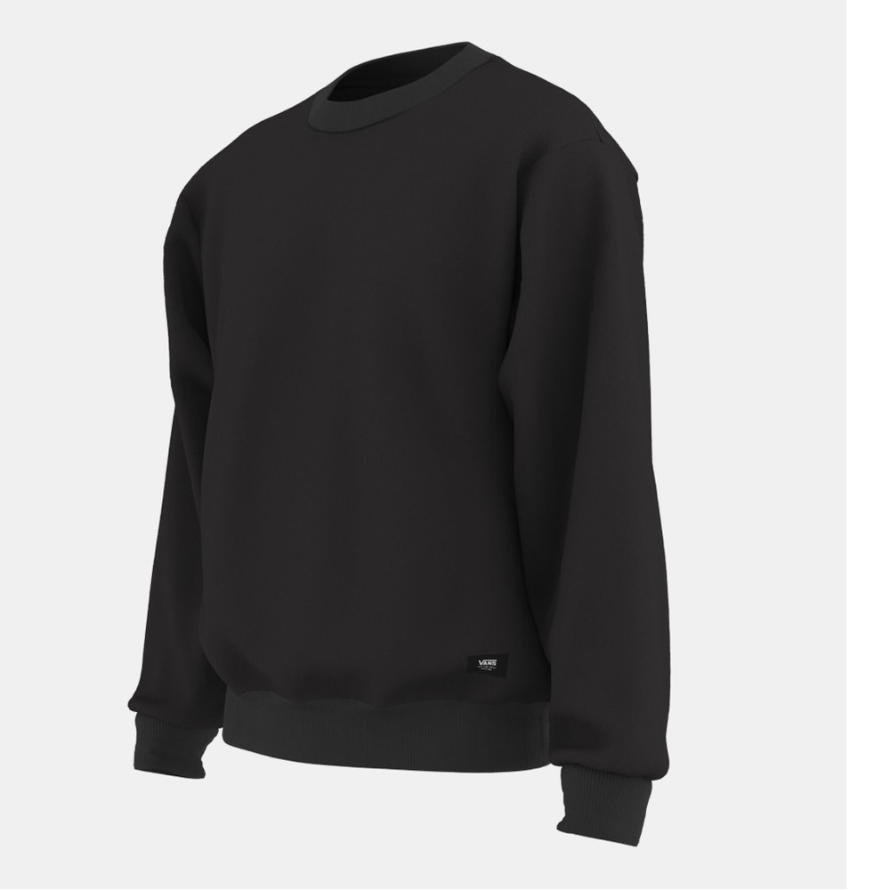 NWT Vans Men’s Black Original Standard Crewneck Sweatshirt S
